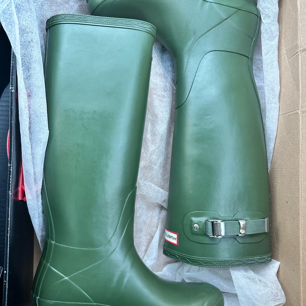 Original Hunter Boots, Norris Field Leather Lining